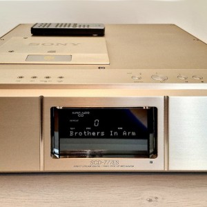 Sony SCD 777ES - High End SuperCD-Hybrid Player