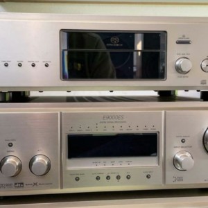 Sony E9000ES Pre-Amplifier | Sony N9000ES Amplifier | Sony 555ES Super Audio CD-Player